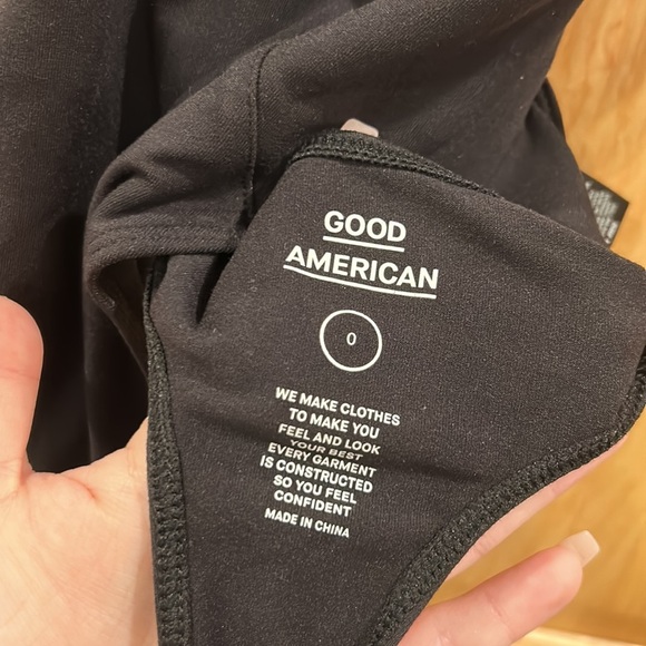 NWT! Good American Color Block Bodysuit - Picture 9 of 12